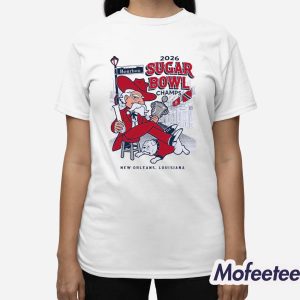 Rebels Stomp Bulldogs Bourbon Street Champions Sugar Bowl Champions 2026 Shirt 3