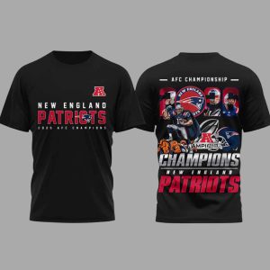 Patriots AFC Championship Champions 2026 Shirt 3