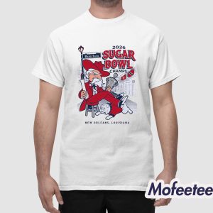 Rebels Stomp Bulldogs Bourbon Street Champions Sugar Bowl Champions 2026 Shirt 1