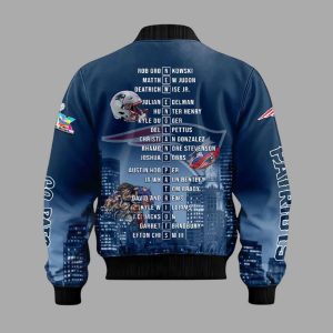 NE Patriots LX Champions 2026 Commemorative Jacket 3