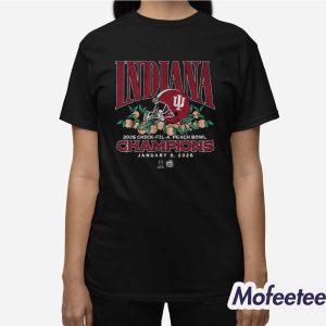 Indiana Football Cfp Peach Bowl Champions Shirt 3