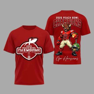 2026 Peach Bowl Champions Go Hoosiers Shirt 1