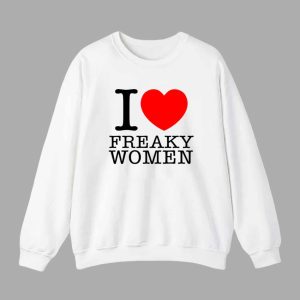 I Heart Freaky Women Shirt 3