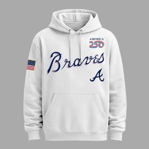 Braves 2026 America 250th Anniversary Hoodie 2