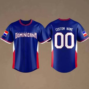 Dominican Republic Baseball 2026 World Jersey 2
