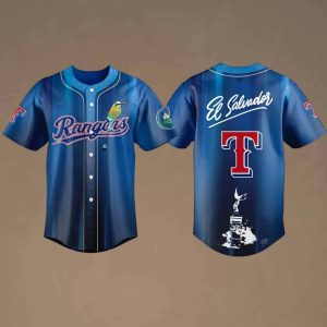 Rangers Salvadoran Heritage Day 2026 Baseball Jersey 2