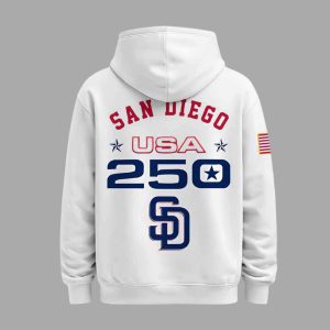 Padres 2026 America 250th Anniversary Hoodie 3