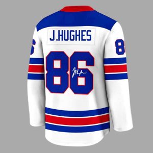 Jack Hughes 2026 Golden Goal 86 Signature Hockey Jersey 3