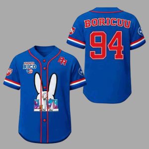 Bad Bunny Popular Latin Music Inspired Baseball Jersey 2