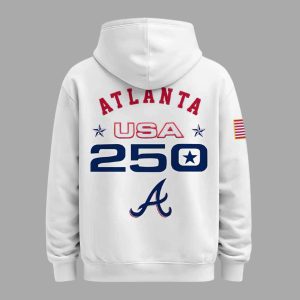 Braves 2026 America 250th Anniversary Hoodie 3