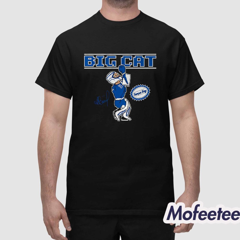 Andrei Vasilevskiy Big Cat Retro Punch Shirt 1 Andrei Vasilevskiy Big Cat Retro Punch Shirt 1