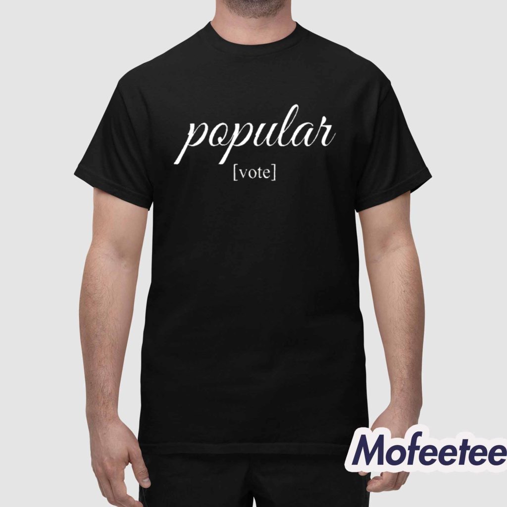 Arynne Wexler Wearing Popular Vote Shirt 1 Arynne Wexler Wearing Popular Vote Shirt 1