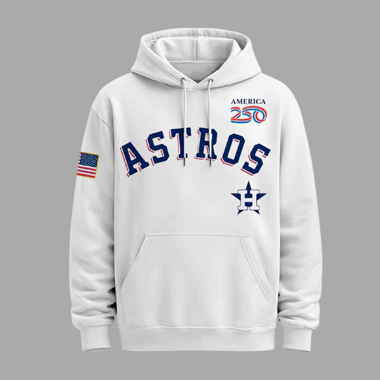 Astros 2026 America 250th Anniversary Hoodie Astros 2026 America 250th Anniversary Hoodie