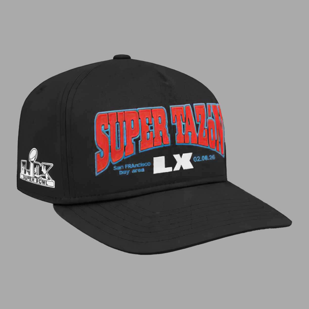 Bad Bunny Super Tazon LX 2026 Hat Cap Mofeetee Bad Bunny Super Tazon LX 2026 Hat Cap 3 