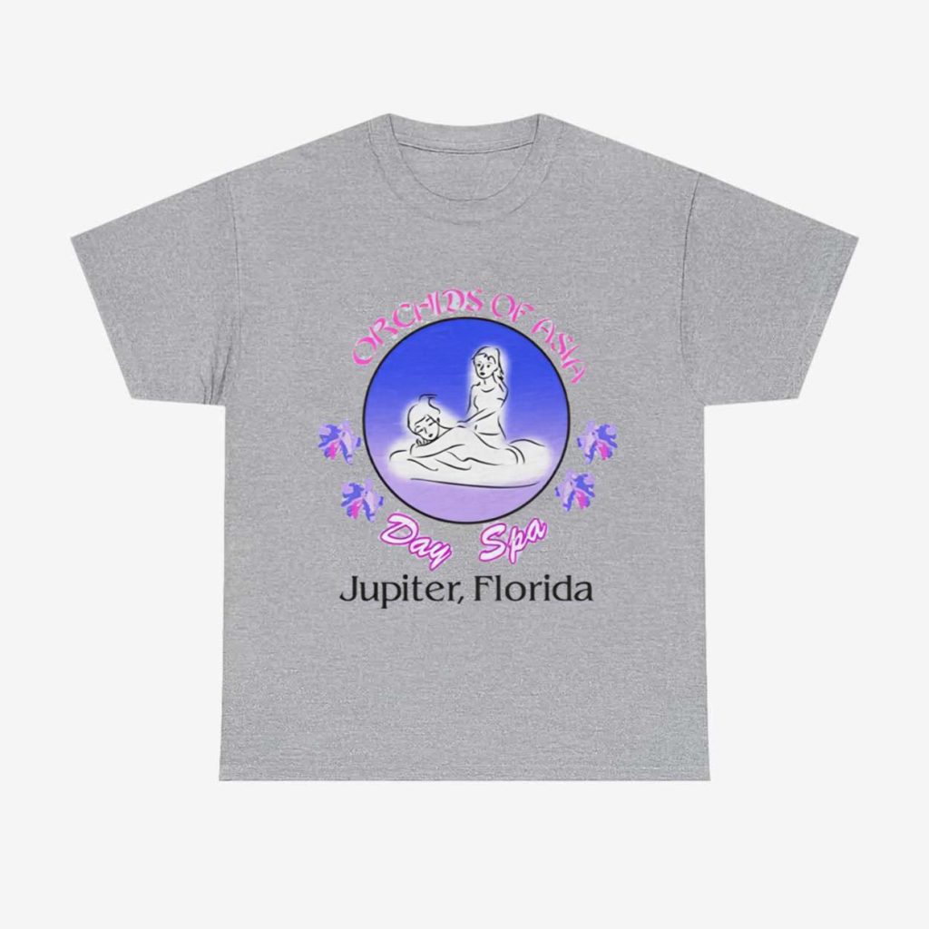 Belichick Girlfriend Orchids Of Asia Day Spa Jupiter Florida Shirt 1