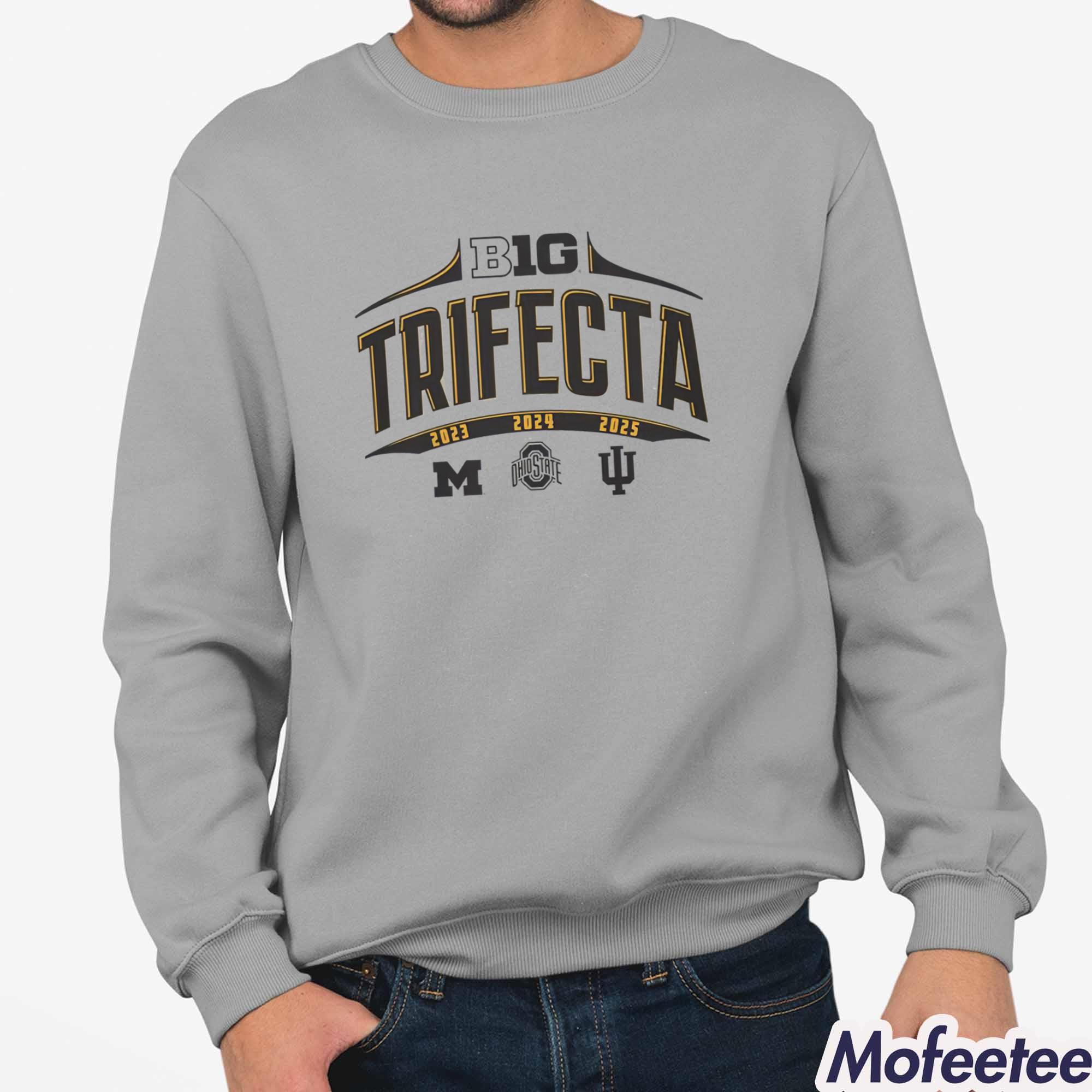 Big Ten Trifecta Shirt Big Ten Trifecta Shirt