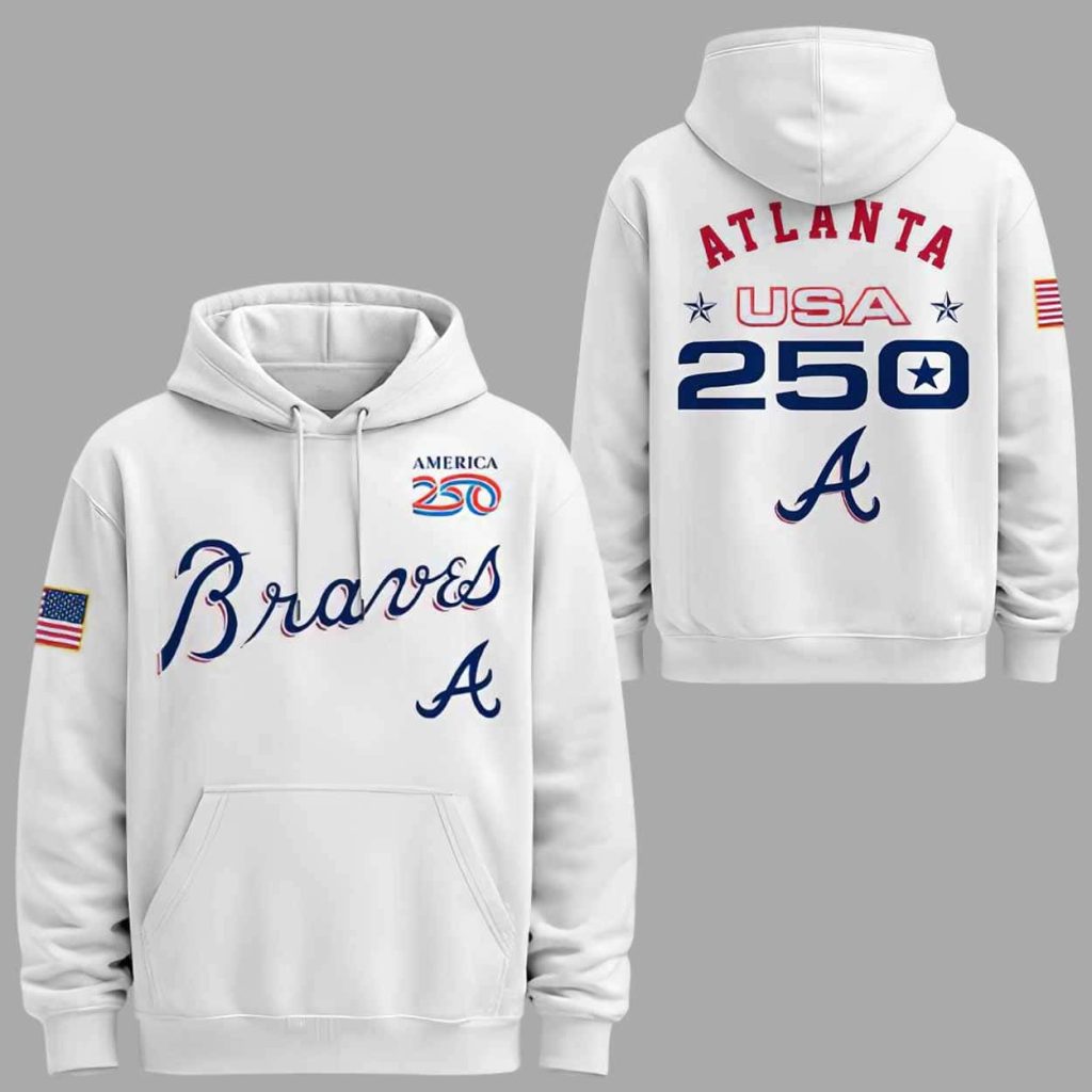 Braves 2026 America 250th Anniversary Hoodie 1
