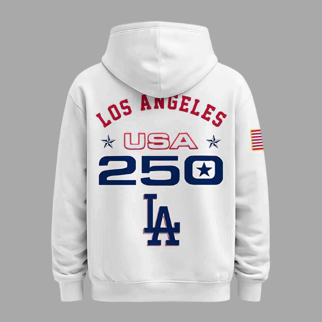 Dodgers 2026 America 250th Anniversary Hoodie Dodgers 2026 America 250th Anniversary Hoodie