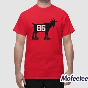 Jack Hughes GOAT 86 Shirt 1