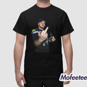 Seahawks Sam Darnold Middle Finger Super Bowl Champions Parade 2026 Shirt 1