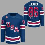 Jack Hughes USA Hockey Team 2026 Jersey
