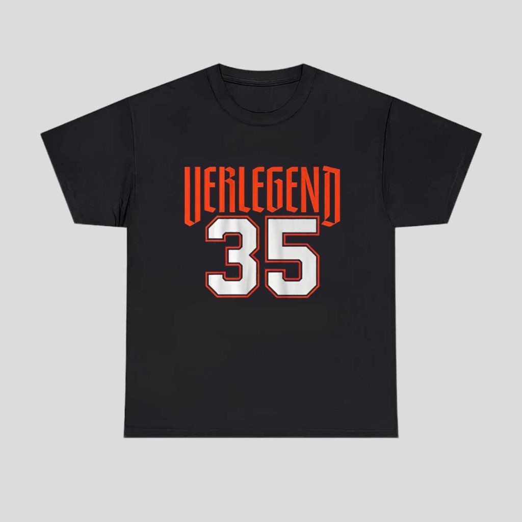 Justin Verlander Detroit Verlegend Shirt 1
