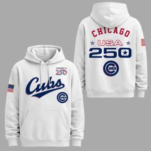 Cubs 2026 America 250th Anniversary Hoodie 1