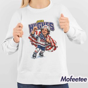 Men’s Hockey Jack Hughes Caricature Shirt 3 Men’s Hockey Jack Hughes Caricature Shirt 4