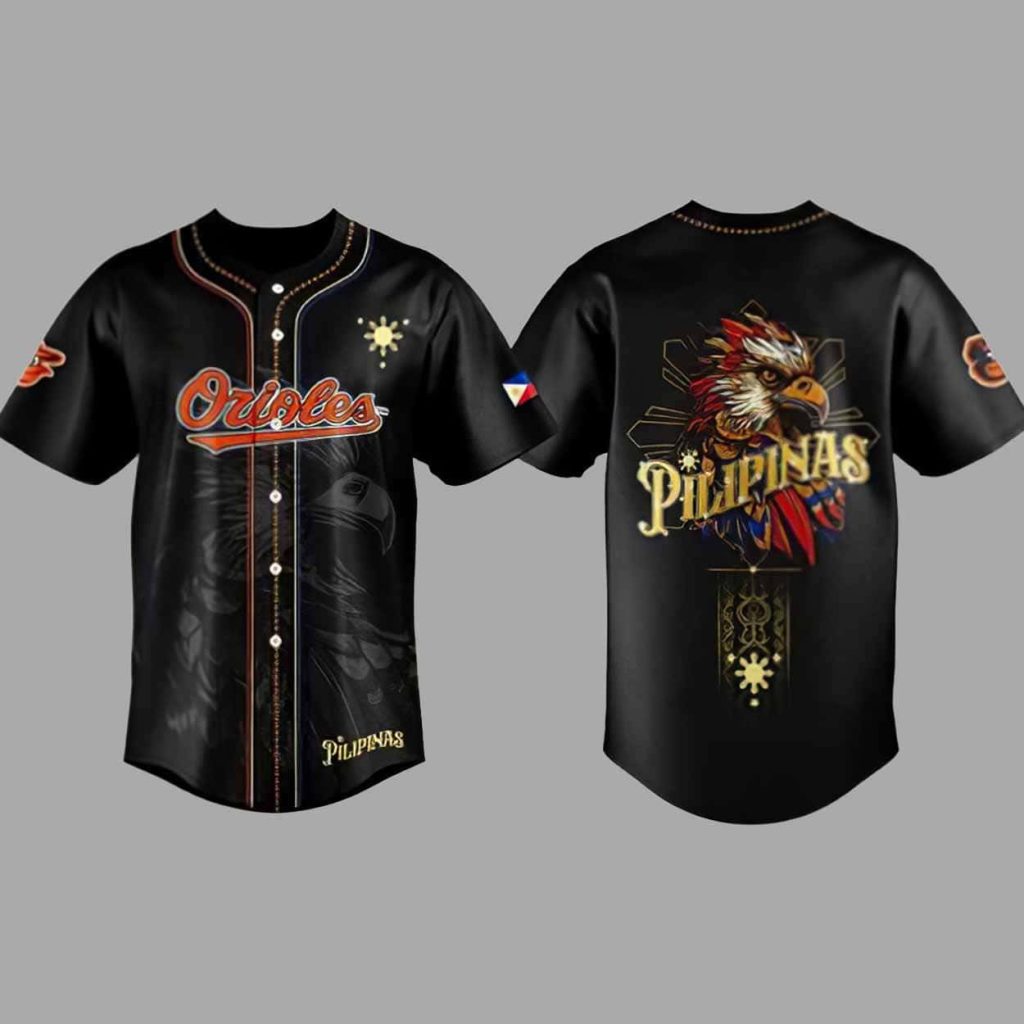 Orioles Filipino Heritage Day 2026 Baseball Jersey 1 Orioles Filipino Heritage Day 2026 Baseball Jersey 1