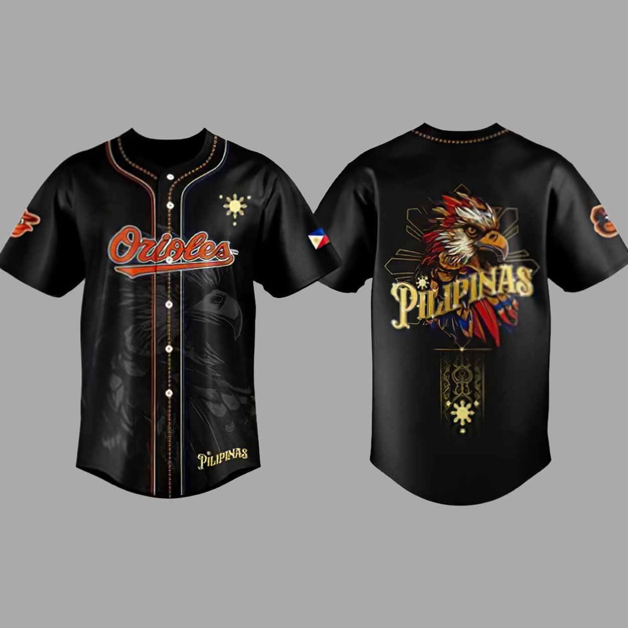 Orioles Filipino Heritage Day 2026 Baseball Jersey Orioles Filipino Heritage Day 2026 Baseball Jersey