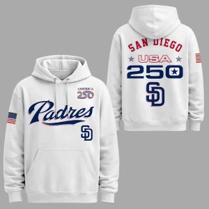 Padres 2026 America 250th Anniversary Hoodie 1