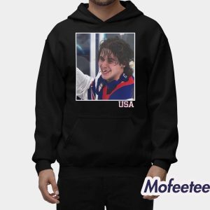 Jack Hughes OT Winner USA Shirt 2