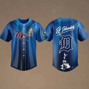 Tigers Salvadoran Heritage Day 2026 Jersey 2