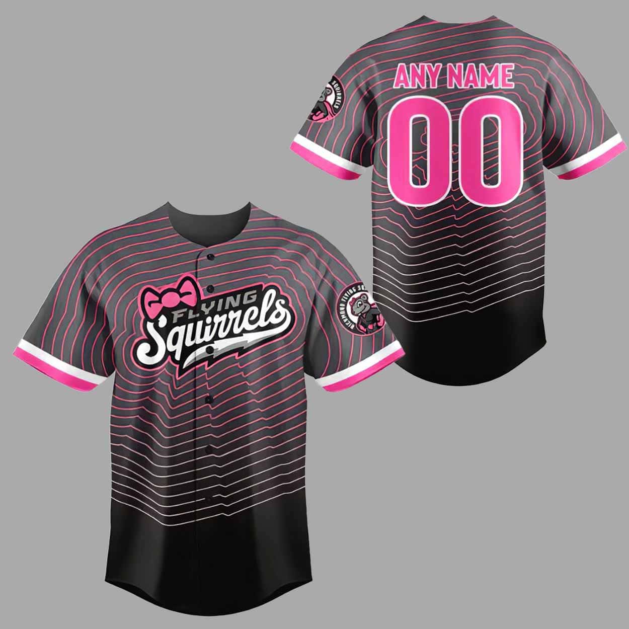 Richmond Flying Squirrels Mother Day Baseball Jersey Richmond Flying Squirrels Mother Day Baseball Jersey