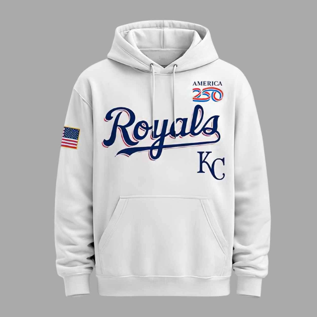 Royals 2026 America 250th Anniversary Hoodie Royals 2026 America 250th Anniversary Hoodie