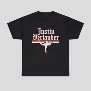 Justin Verlander Detroit Ace Pose Shirt 1