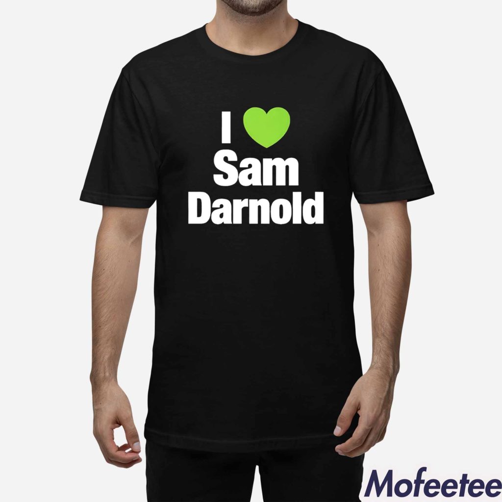 Seahawks I Love Sam Darnold 2026 Shirt 1