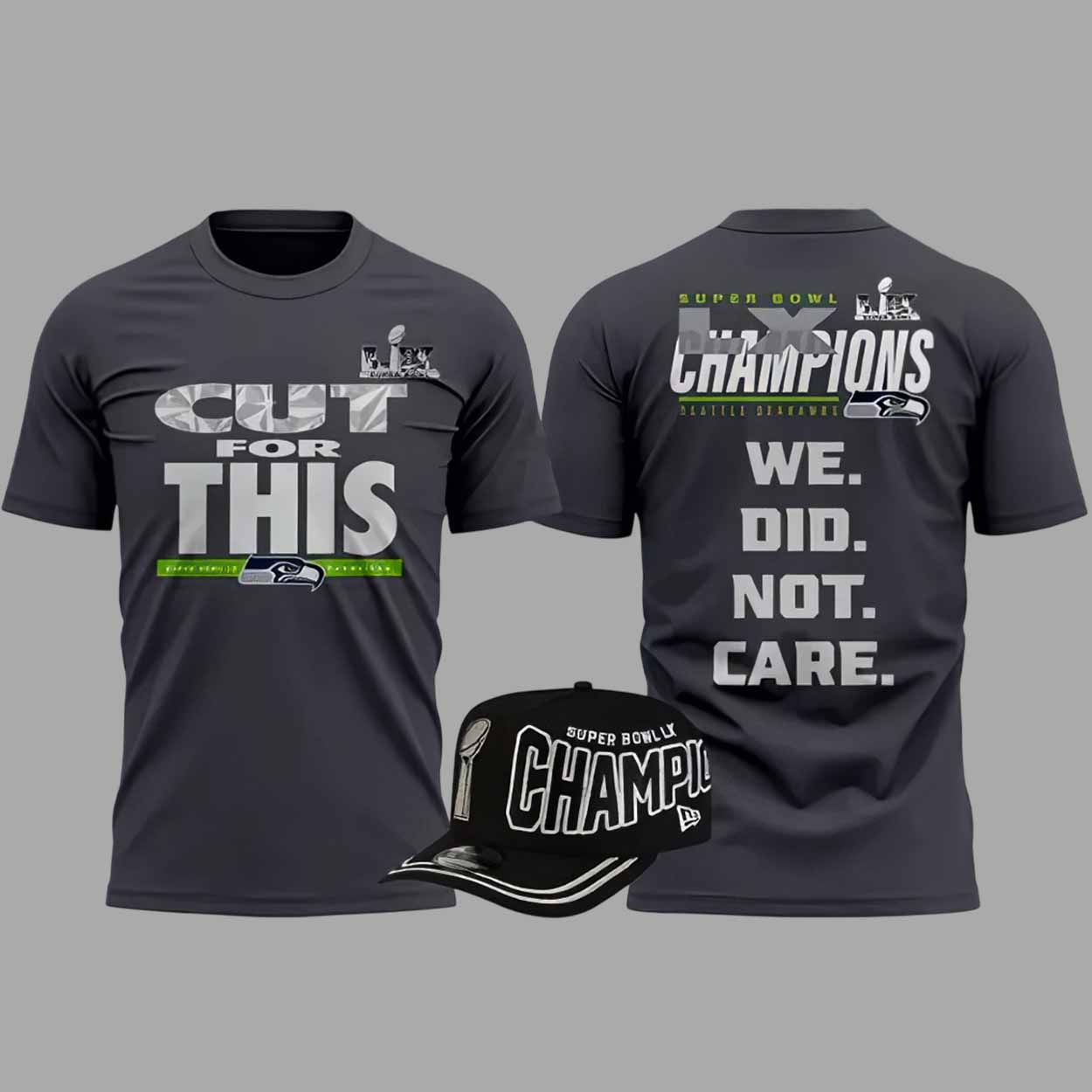 Seahawks Super Bowl LX Champions Pickoff Move Parade Shirt 1 Seahawks Super Bowl LX Champions Pickoff Move Parade Shirt 1