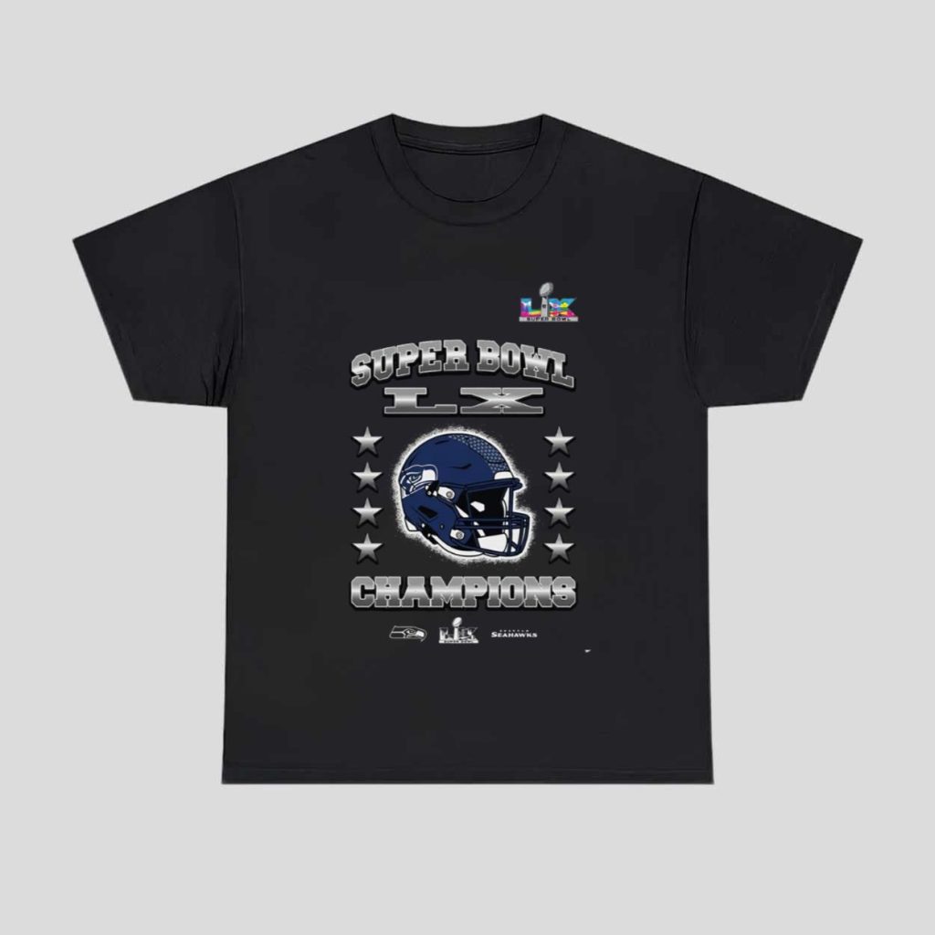 Seahawks Super Bowl LX Champions Shirt 1 Seahawks Super Bowl LX Champions Shirt 1