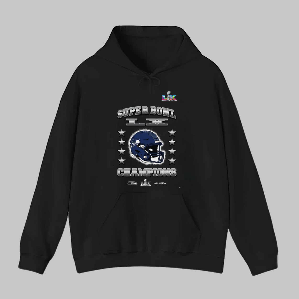 Seahawks Super Bowl LX Champions Shirt Seahawks Super Bowl LX Champions Shirt