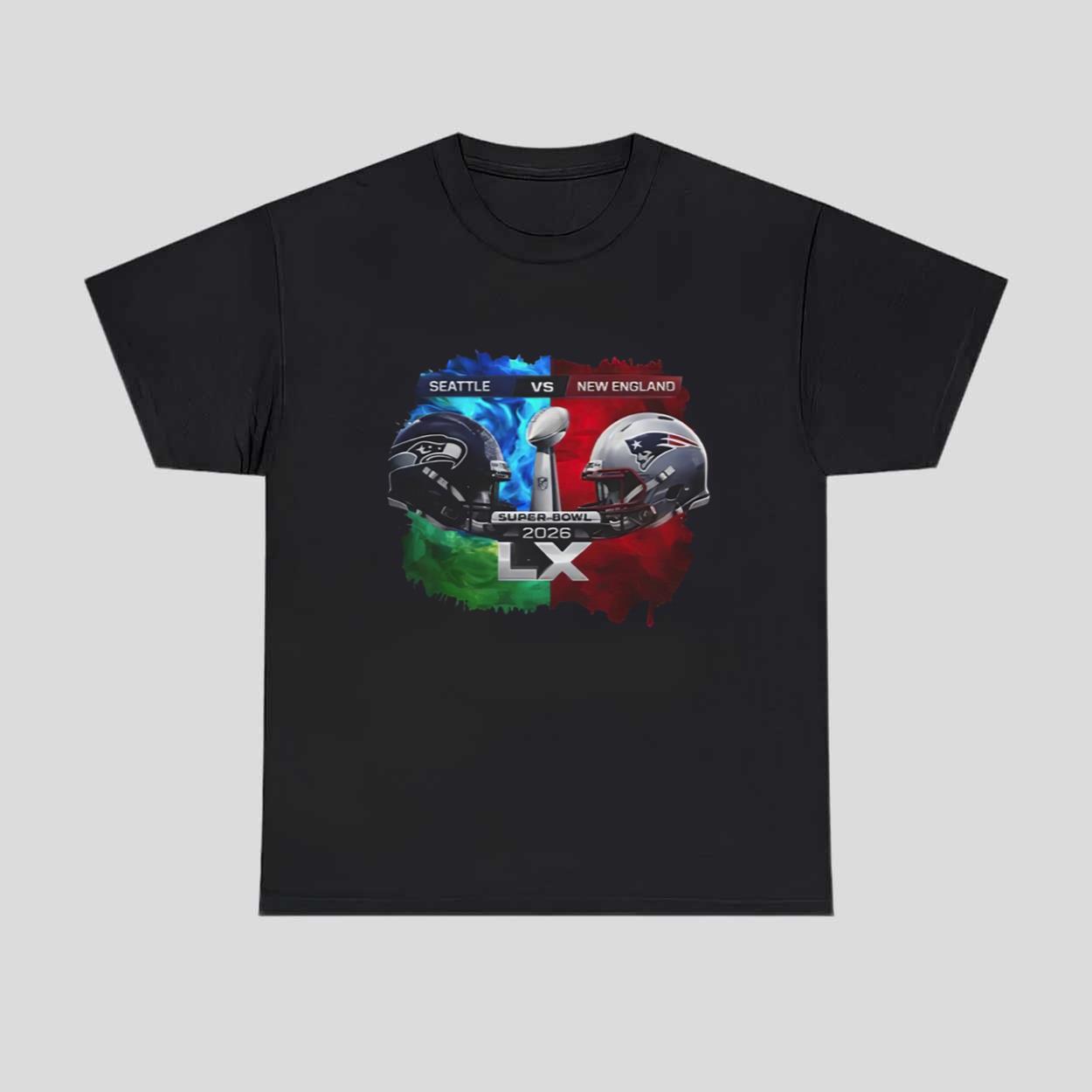 Seahawks vs Patriots 2026 SP Bowl LX Shirt Seahawks vs Patriots 2026 SP Bowl LX Shirt