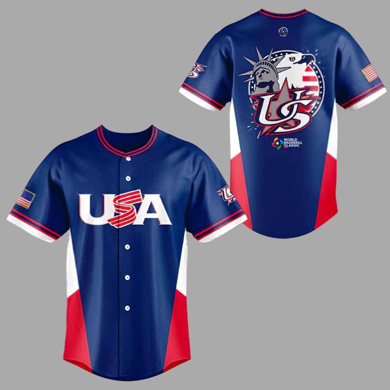 Team USA 2026 World Baseball Jersey 1 Team USA 2026 World Baseball Jersey 1