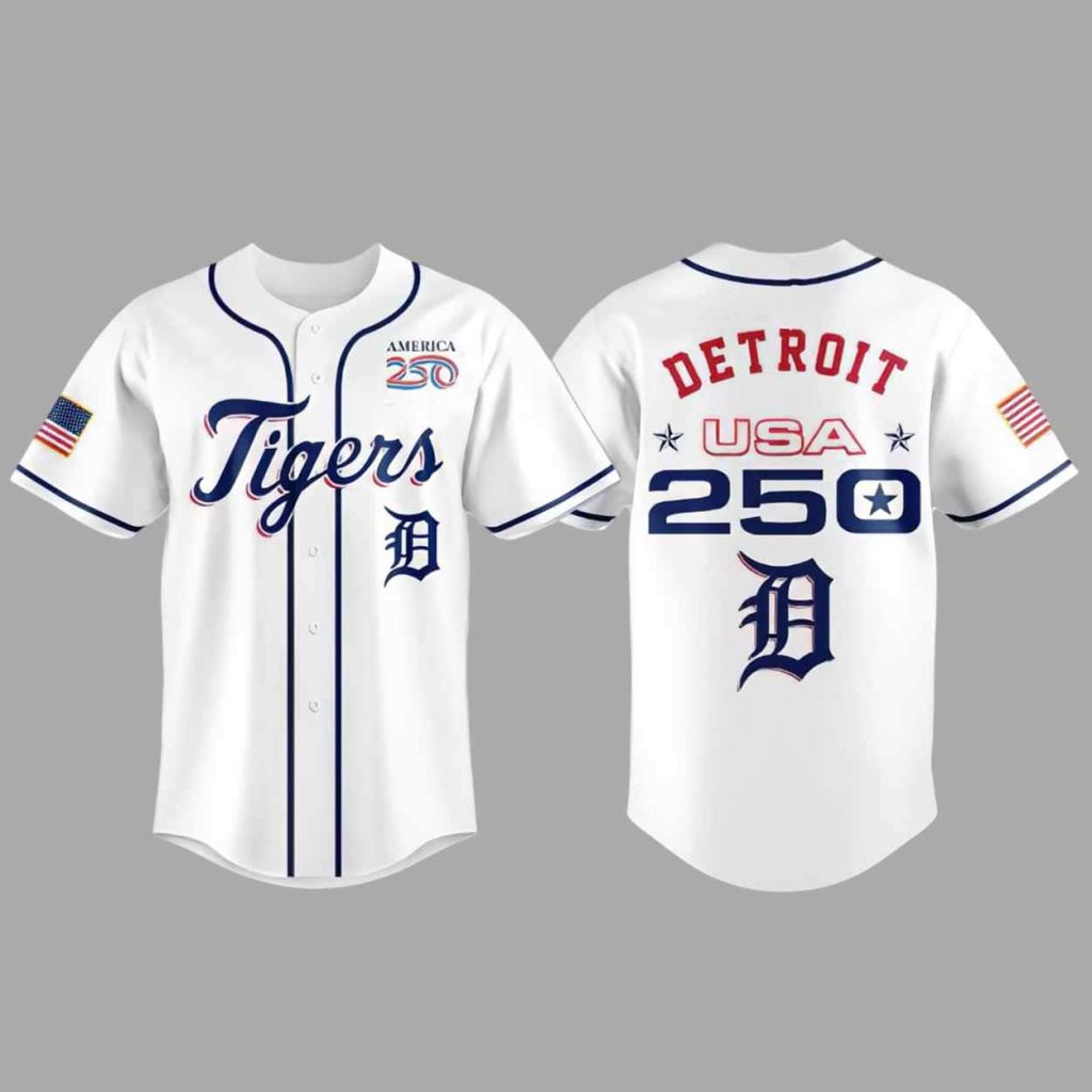Tigers Celebration United States of America 250 Anniversary 2026 Jersey 1 Tigers Celebration United States of America 250 Anniversary 2026 Jersey 1