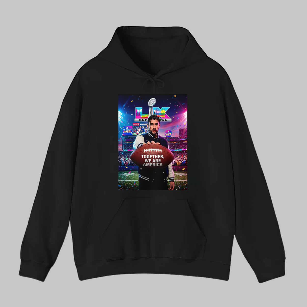 Together We Are America Bad Bunny Super Bowl LX Shirt Together We Are America Bad Bunny Super Bowl LX Shirt