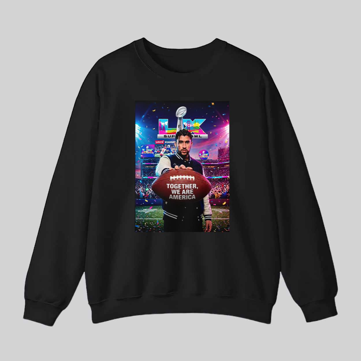Together We Are America Bad Bunny Super Bowl LX Shirt Together We Are America Bad Bunny Super Bowl LX Shirt