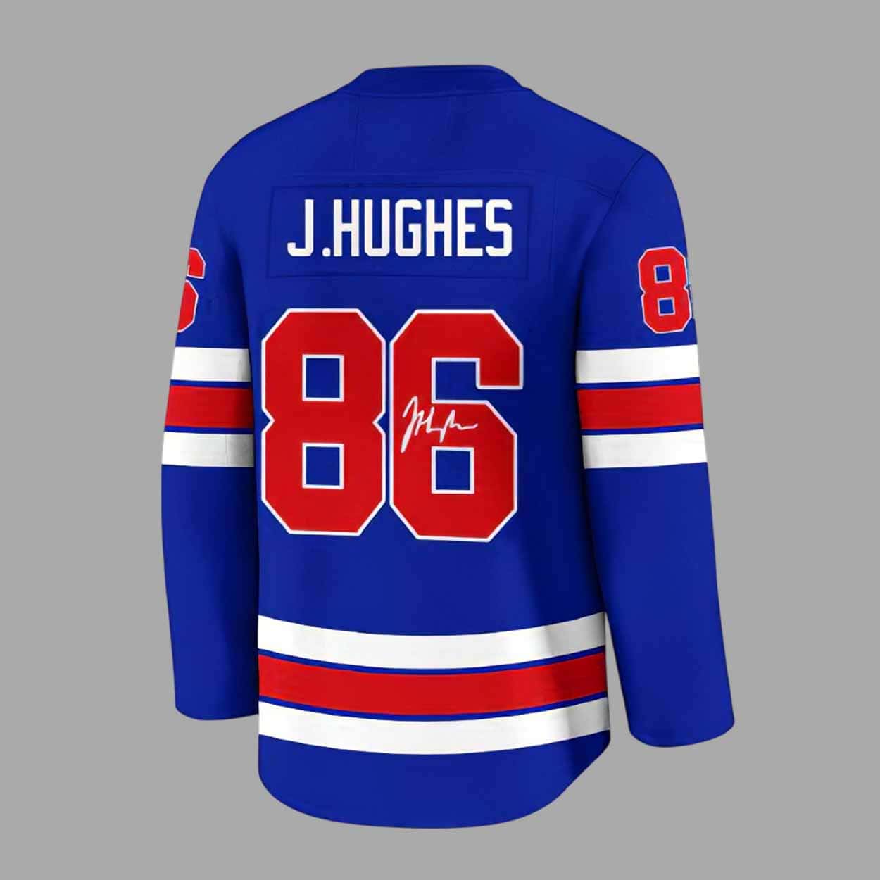 USA Hockey Jack Hughes Golden Goal 86 Signature 2026 Hockey Jersey