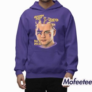 LSU Heisman 2019 Joe Burrow No 1 Pick Shirt 1 LSU Heisman 2019 Joe Burrow No 1 Pick Shirt 2