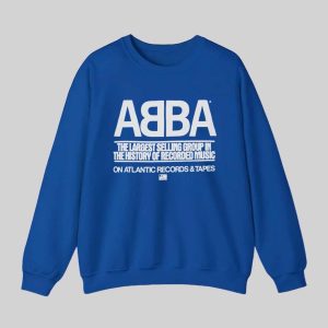 1979 Abba Atlantic Records Promo Shirt 2 1979 Abba Atlantic Records Promo Shirt 3