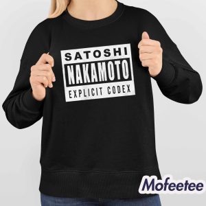 Chad Johnson Satoshi Nakamoto Explicit Codex Shirt 3 Chad Johnson Satoshi Nakamoto Explicit Codex Shirt 4