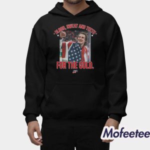 Jack Hughes Blood Sweat And Teeth For The Gold Shirt 2
